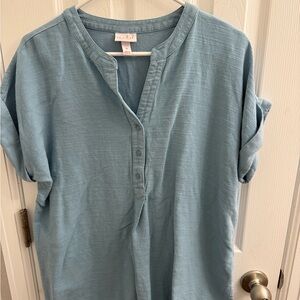 Isabel Maternity by Ingrid & Isabel Blue Top